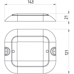 Светодиодный светильник Meduse 8W